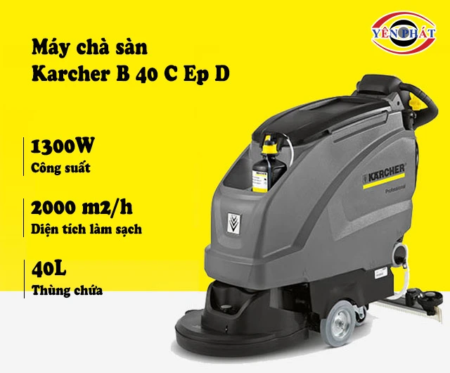 Công suất của Karcher B 40 C Ep D 