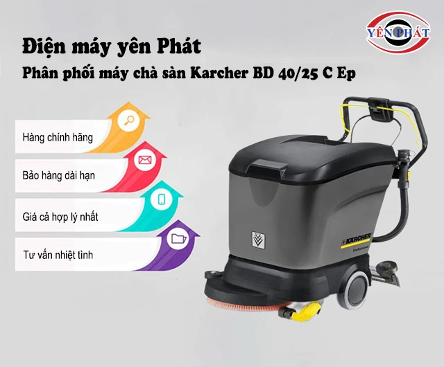 mua máy Karcher Model BD 40/25 C Ep ở yên Phát
