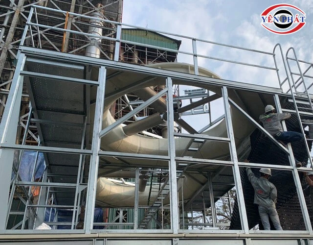 Tháp giải nhiệt TSB 175 dễ lắp đặt