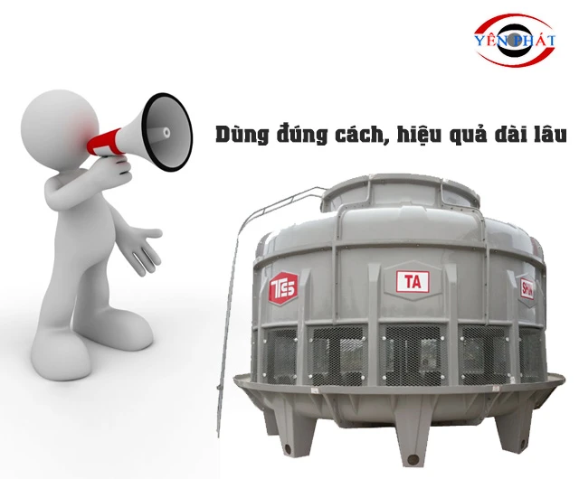 Lưu ý dùng tháp giải nhiệt Tashin TSC 225 RT