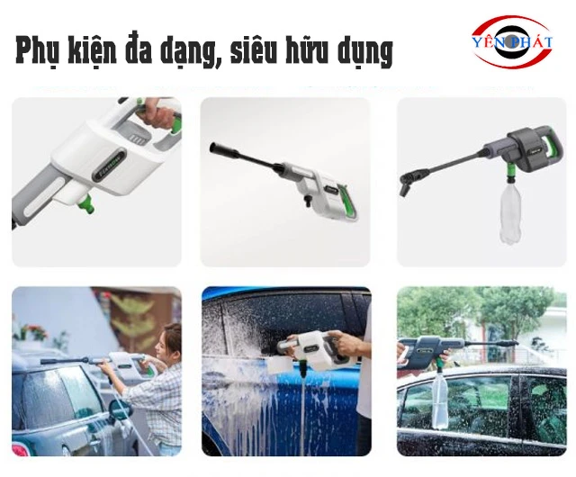 Phụ kiện đa dạng, tăng tính hữu dụng