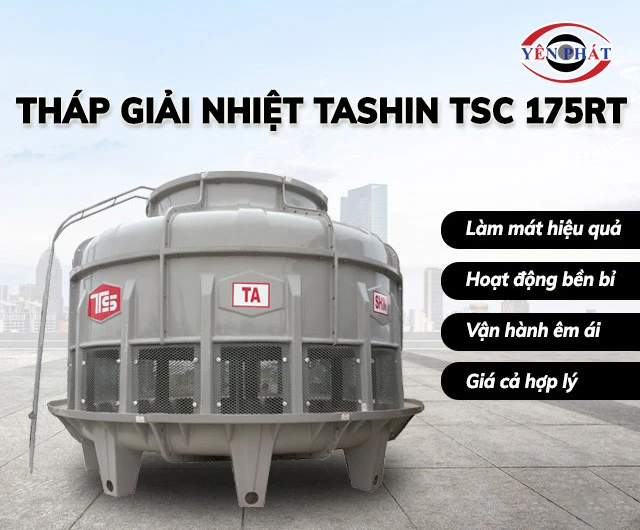 ưu điểm của tháp giải nhiệt tsc 175rt