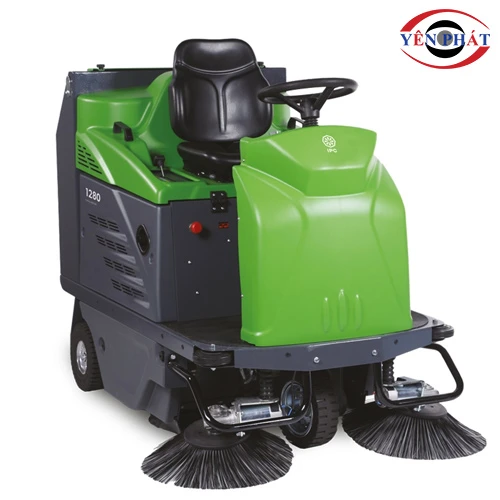 Xe quét rác đường ngồi lái công nghiệp IPC 1280