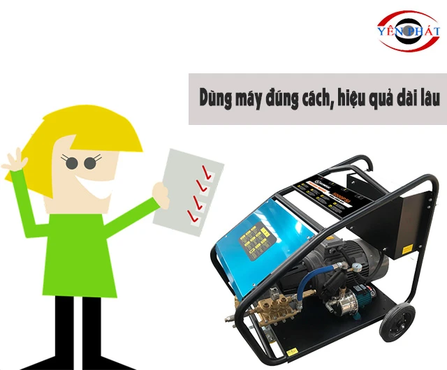 Dùng máy đúng cách, hiệu quả dài lâu