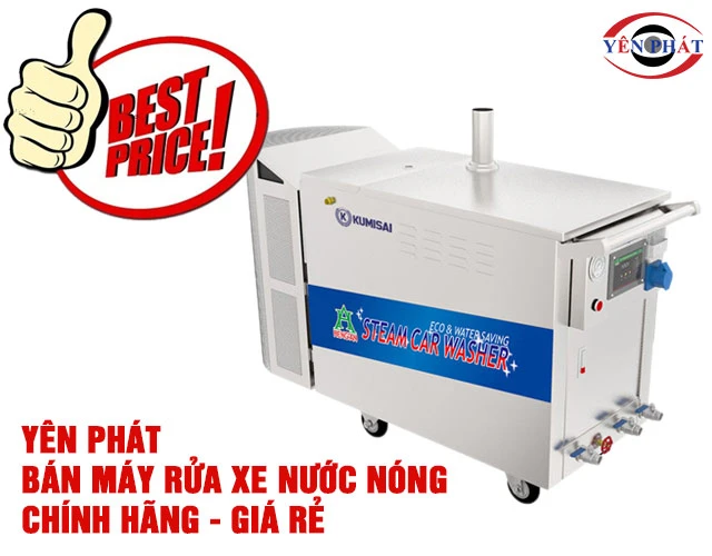 Mua máy rửa xe hơi nước nóng Kumisai KMS1190