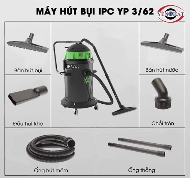 phụ kiện Máy hút bụi IPC YP3/62 W&D
