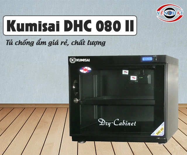 Thiết kế tủ chống ẩm Kumisai DHC 080 II