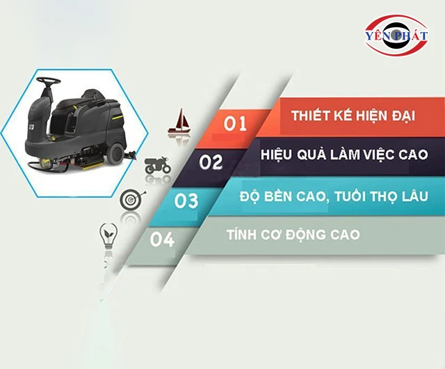 ưu điểm máy chà sànKarcher B90 R Classic Bp