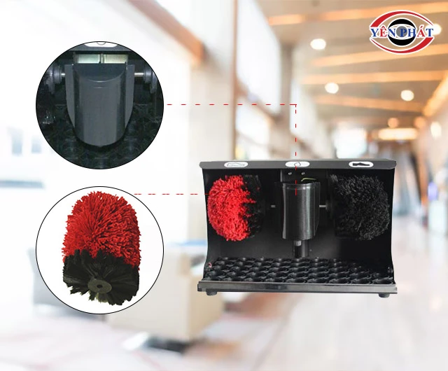  Bình xi và cọ chổi 