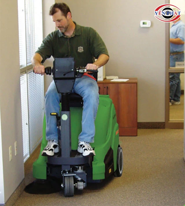 cách sử dụng xe quét rác IPC 512 RIDER