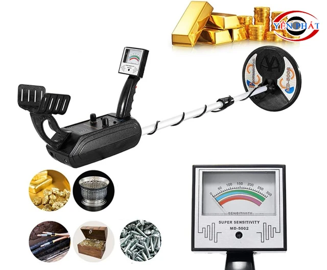 Máy có thể dò tìm tốt nhiều loại kim loại