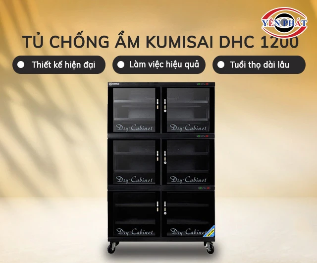 ưu điểm Tủ chống ẩm Kumisai DHC 1200