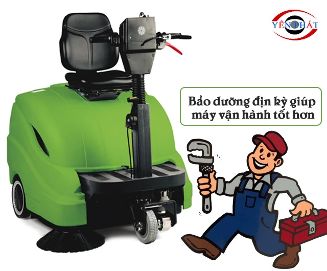 Bảo dưỡng đúng cách giúp xe quét rác hoạt động tốt, bền bỉ hơn
