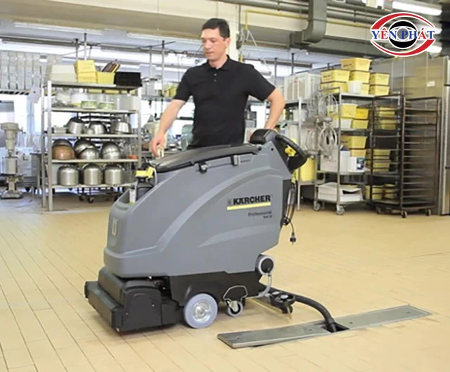 cách vận hành máy chà sàn Karcher B 40 C Ep