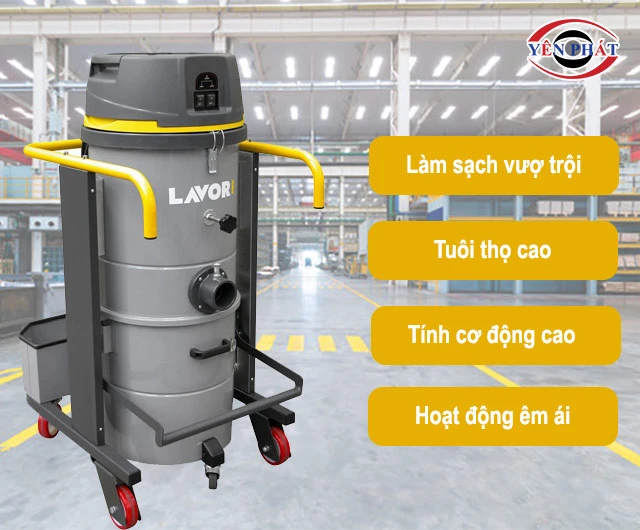 ưu điểm Máy hút bụi Lavor SMV77 2-24
