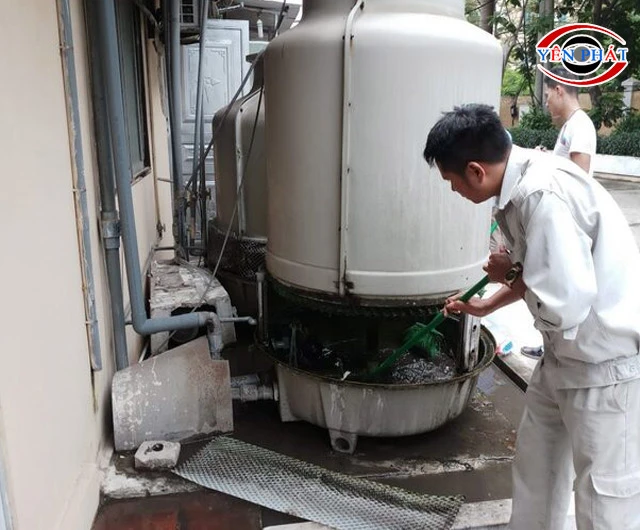Cách xử lý nước tháp giải nhiệt