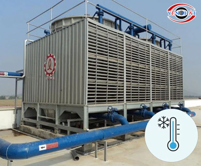Công dụng tháp giải nhiệt chiller