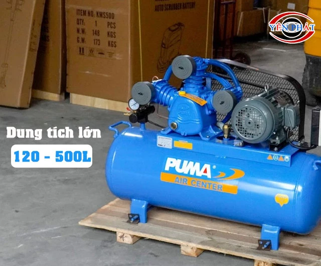 Dung tích bình chứa cực lớn