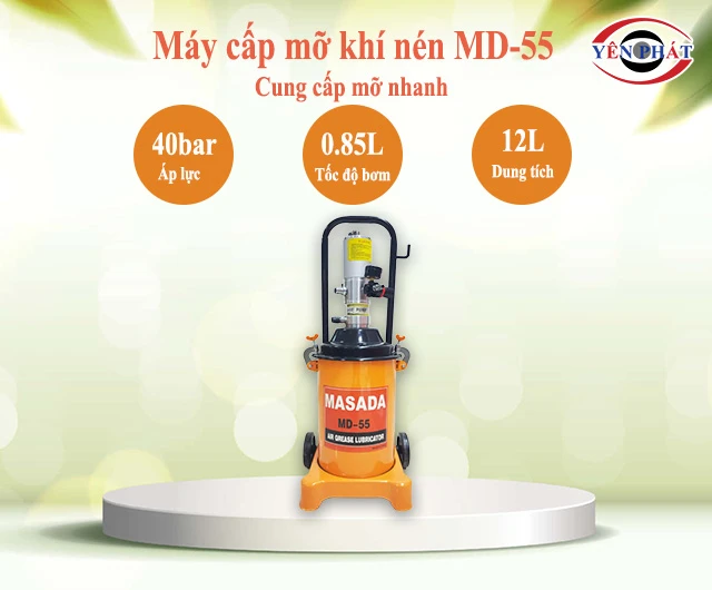 Máy cấp mỡ khí nén MD-55