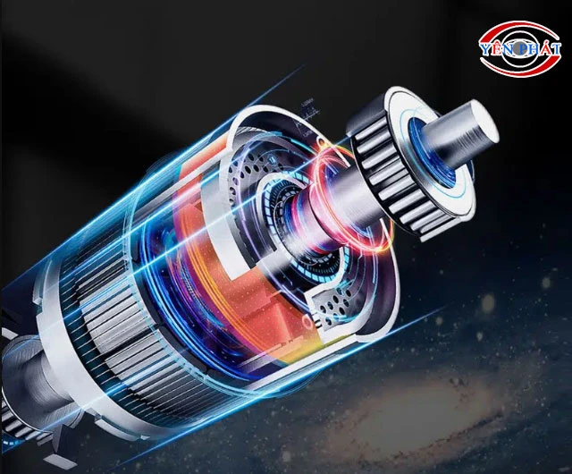 Motor mạnh mẽ, hoạt động liên tục & ổn định