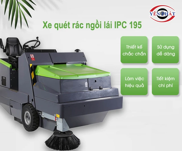 xe quét rác IPC 195