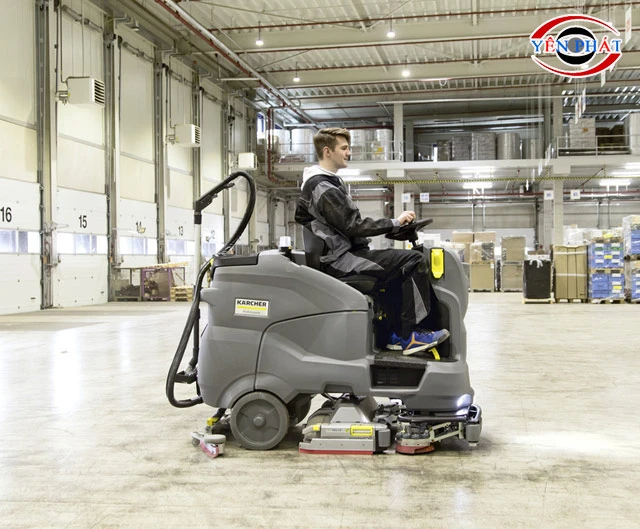 Giao diện máy chà sàn Karcher B 150 R Bp