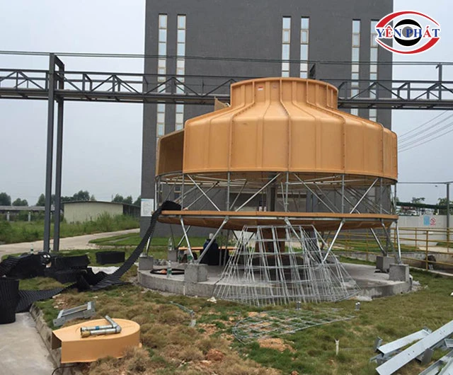 lắp đặt tháp giải nhiệt