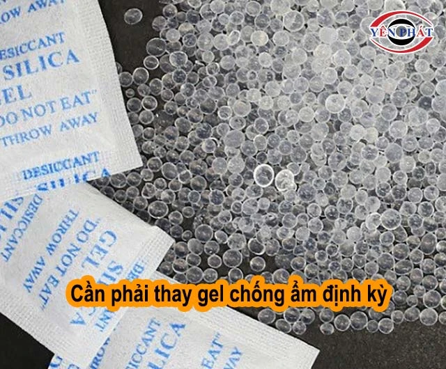thay gel chống ẩm định kỳ
