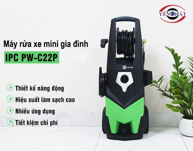 ưu điểm của máy rửa xe IPC PW-C22P