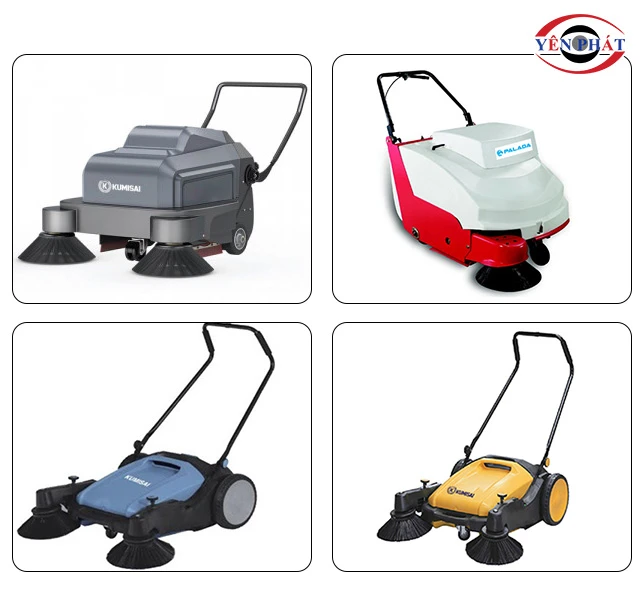 các mẫu xe quét rác đẩy tay