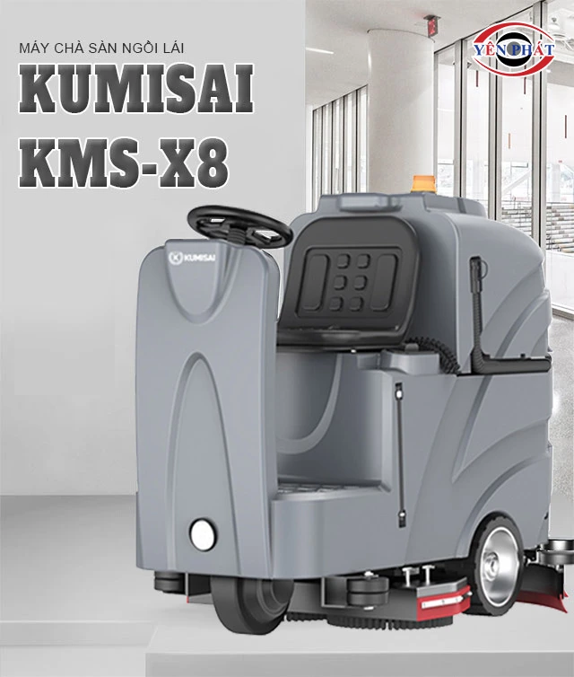 Máy chà sàn ngồi lái Kumisai KMS-X8