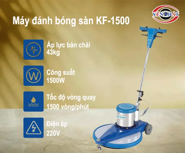 máy đánh bóng sàn KF-1500