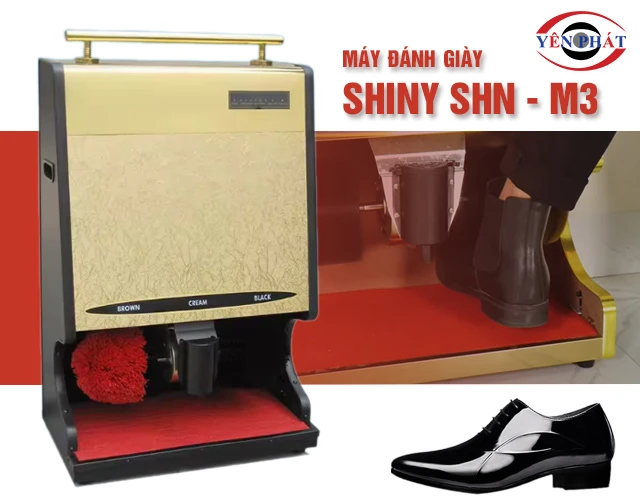Máy đánh giày Shiny SHN - M3 đẹp mắt