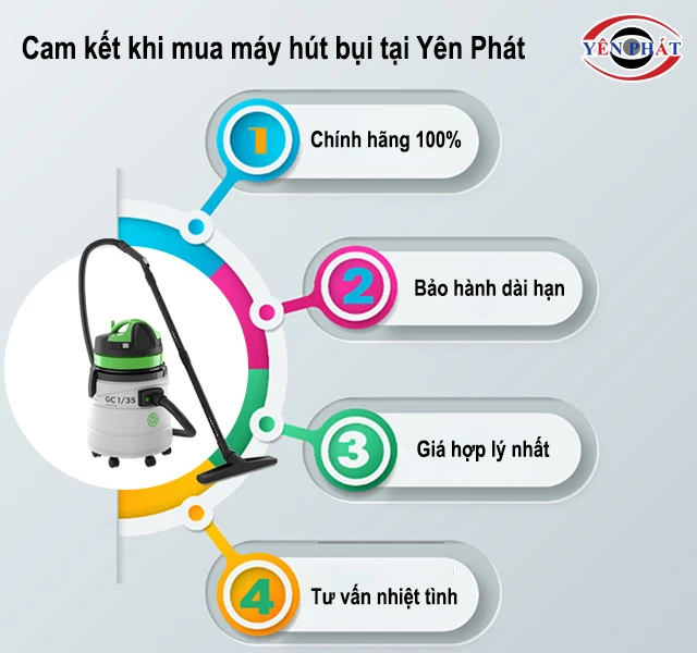 mua máy hút bụi tại Yên phát