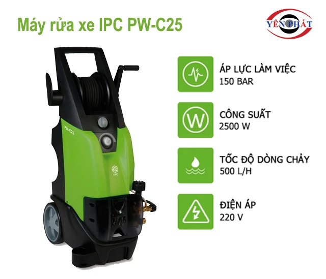 máy rửa xe IPC PW-C25