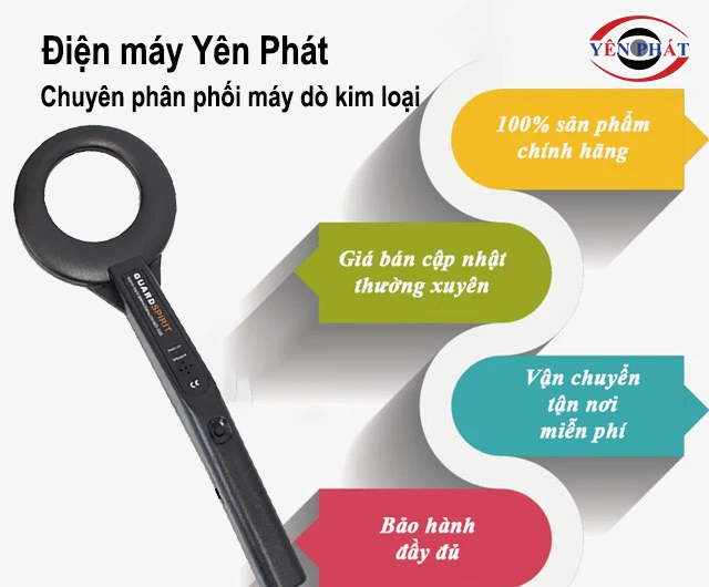 mua máy dò kim loại Garrett MD-200 ở yên phát