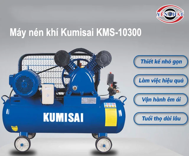 ưu điểm Máy nén khí Kumisai KMS-10300