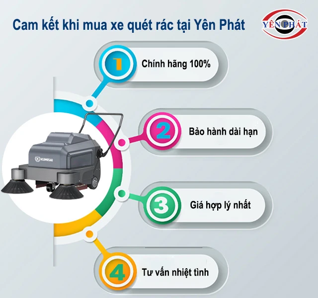 mua xe quét rác đẩy tay yên phát