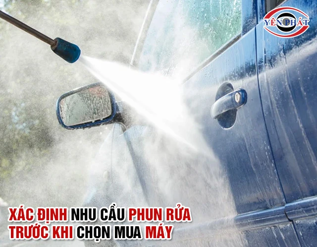 Chọn mua máy rửa xe Gia Lai