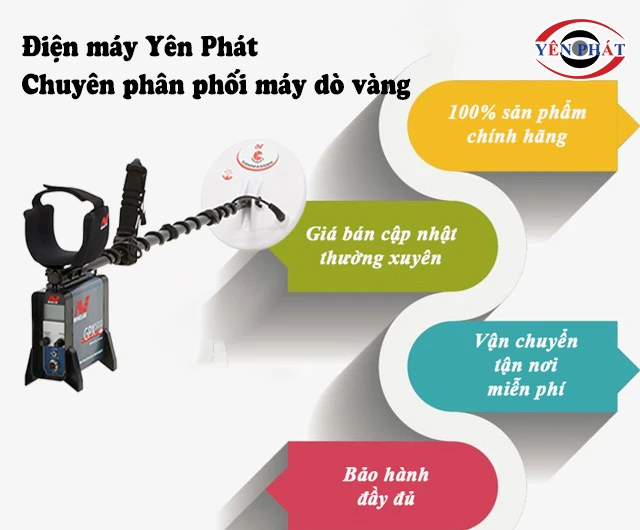 mua máy dò vàng tại Yên Phát
