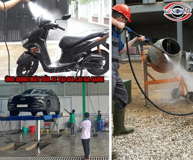 Mục đích sử dụng máy rửa xe Gia Lai