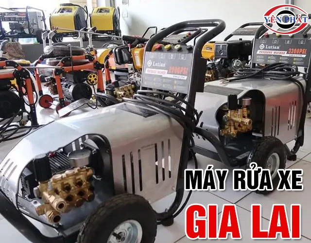 Máy Rửa Xe Tại Gia Lai - Đa Dạng Mẫu Mã, Giá Cực Tốt