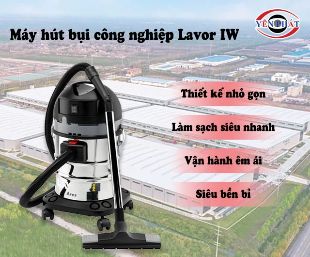 ưu điểm của Máy hút bụi Lavor IW