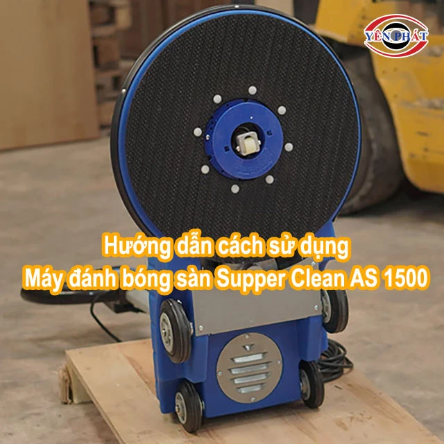 cách dùng máy đánh bóng sàn