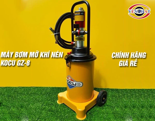 Giá máy bơm mỡ khí nén Kocu GZ-8
