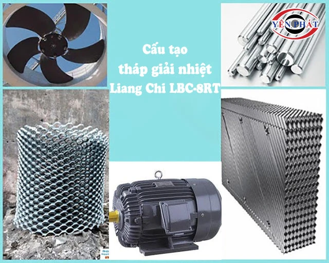 cấu tạo của tháp giải nhiệt Liang Chi LBC-8RT