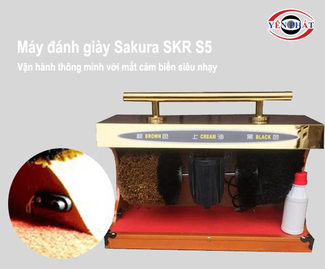 cảm biến của máy đánh giày
