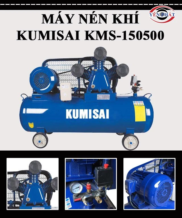 kết cấu cúa Máy khí nén KMS-150500