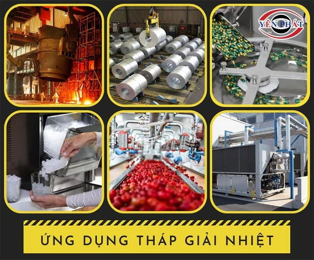 ứng dụng của tháp giải nhiệt Liang Chi LBC-1000RT