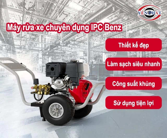 ưu điểm của máy rửa xe IPC Benz-C H2515PI P